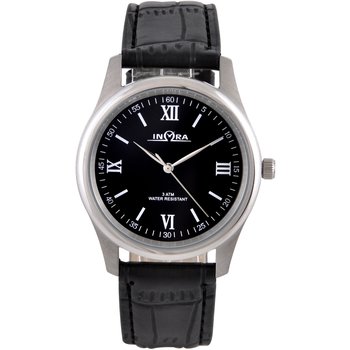 INORA Gents Black Leather