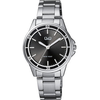 Q&Q Ladies Silver Stainless