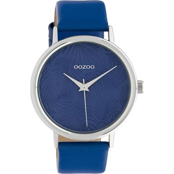 OOZOO Timepieces Limited Blue Leather Strap