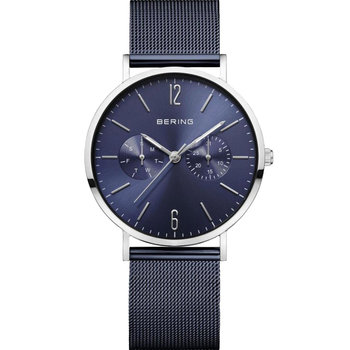 BERING Classic Blue Stainless