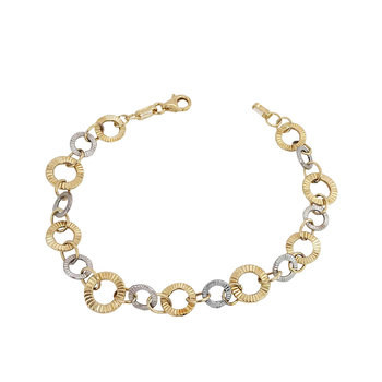Bracelet 14ct Gold and White Gold SAVVIDIS