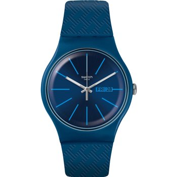 SWATCH Wave Path Blue