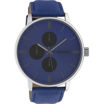 OOZOO Timepieces Blue Leather