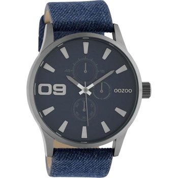 OOZOO Timepieces Blue Leather