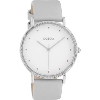 OOZOO Timepieces Grey Leather