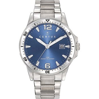 CERTUS Mens Silver Stainless