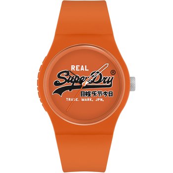 SUPERDRY Orange Silicone Strap