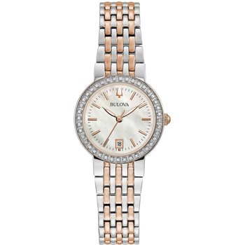 BULOVA Diamonds Two Tone