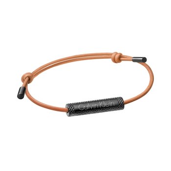 CALVIN KLEIN tube Stainless Steel Bracelet (S)