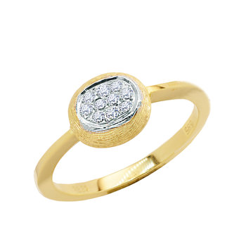 Ring Βeehive 14ct Gold with