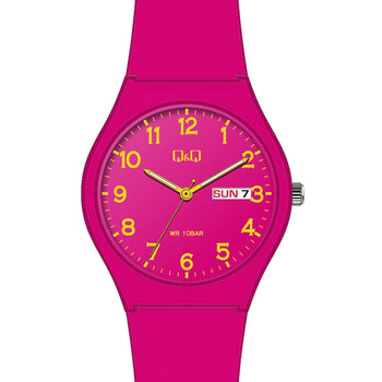 Q&Q Ladies Fuchsia Silicone