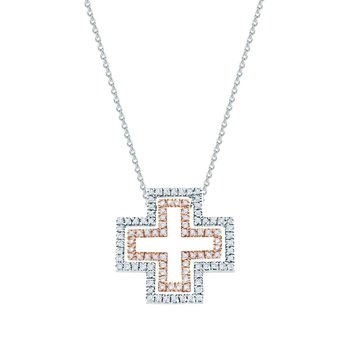 Cross 18ct White Gold and