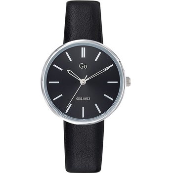 GO Ladies Black Leather Strap