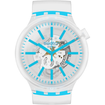 SWATCH Blueinjelly White