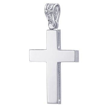 Cross 14ct White Gold by TRIANTOS
