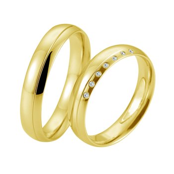 Wedding Rings in 8ct Gold Breuning