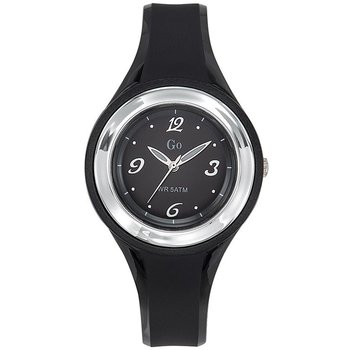 GO Ladies Black Plastic Strap