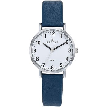 CERTUS Women Blue Leather