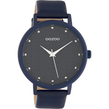 OOZOO Timepieces Blue Leather