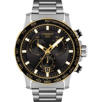 TISSOT T-Sport Chronograph Silver Stainless Steel Bracelet