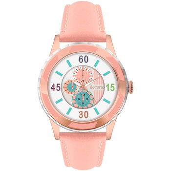 DECERTO Lollipop Pink Leather