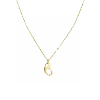 SAVVIDIS The Love Collection 14ct Gold Heart Necklace