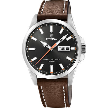 FESTINA Classic Brown Leather