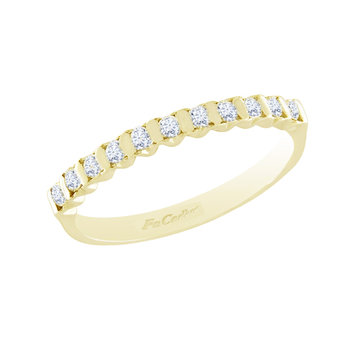 Ring 18ct Gold with Diamond by FaCaDoro (No 54)