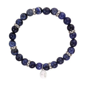 RUCKFIELD Stainless Steel Bracelet with Sodalite