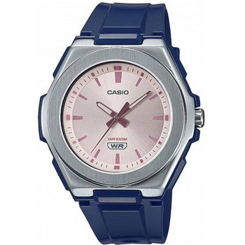 CASIO Gents Blue Rubber Strap