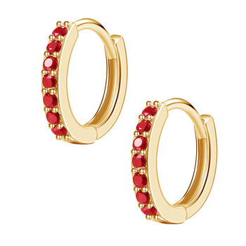 Earrings Hoops 14ct gold with