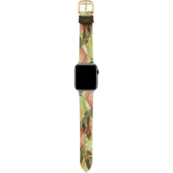 TED Seasonal Patterns Multicolor Leather Strap for APPLE Watches 38-40 mm