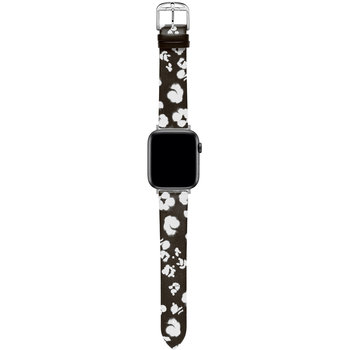 TED Seasonal Patterns Two Tone Leather Strap for APPLE Watches 42-44 mm