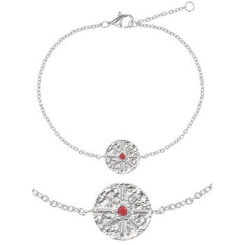 GO Silver 925 Bracelet with Crystals