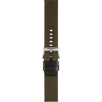 TISSOT Khaki Fabric Strap 22