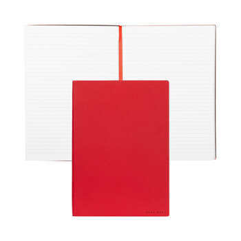 Notebook HUGO BOSS 80p B5 Essential Storyline Red Lined