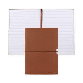 Notebook HUGO BOSS 80p A5 Elegance Storyline Camel Lined