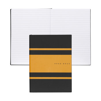 Notebook HUGO BOSS 80p A5 Essential Gear Matrix Yellow Lined