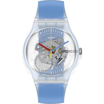 SWATCH Clearly Blue Striped