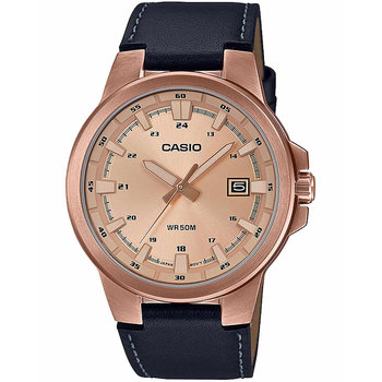 CASIO Enticer Black Leather