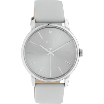 OOZOO Timepieces Grey Leather