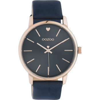 OOZOO Timepieces Blue Leather