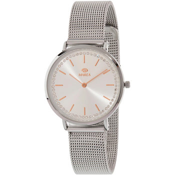 MAREA Ladies Crystals Silver