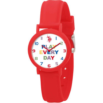 U.S.POLO Kids Red Silicone