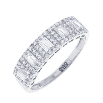 14ct White Gold Eternity Ring
