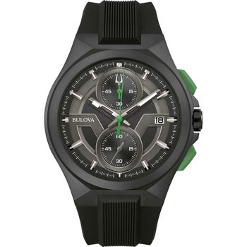 BULOVA Maquina Black Silicone