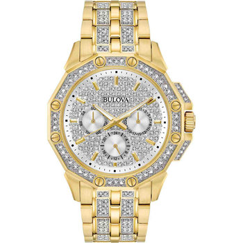 BULOVA Crystal Swarovski Gold