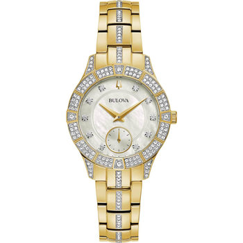 BULOVA Crystal Swarovski Gold