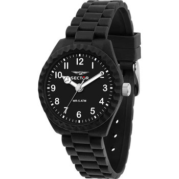 SECTOR Diver Black Silicone