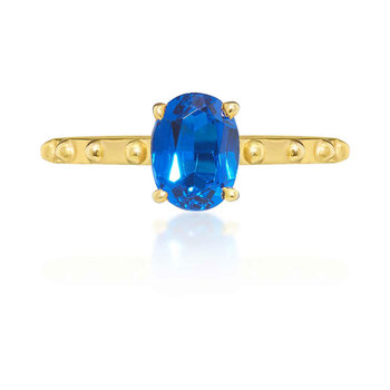 DOUKISSA NOMIKOU Unique Blue Ring (One Size)
